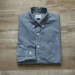 J. Crew Classic Fit Gingham Plaid Shirt